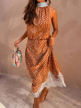 Lace Trim Silk Skirt Set