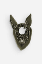 Maison Lecomte Flament Scarf Bandana Khaki