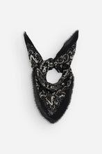 Maison Lecomte Flament Scarf Bandana Black