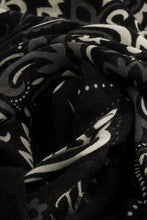 Maison Lecomte Flament Scarf Bandana Black