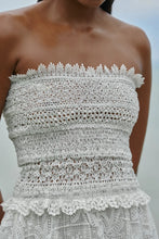 Waimari Vallarta Lace Mini Dress in White