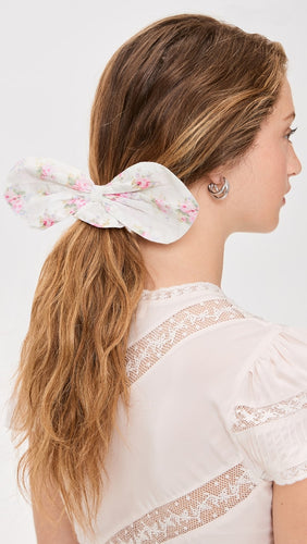 LoveShackFancy Pasadena Rose Scrunchie