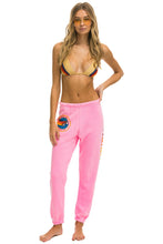 Aviator Nation Womens Sweatpants Neon Pink