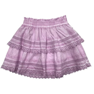 Katie J Ashley Skirt in Stone Wash Lilac