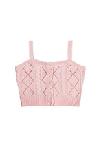 Katie J Claire Sweater Cami in Pink
