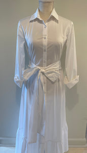Monica Nera Carrie Dress in White