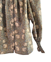 Andion Amelia Blouse in Sage Green Floral