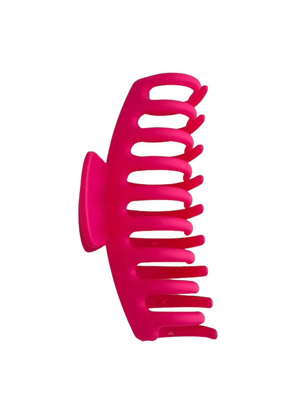 Mitylene Hair Claw Clip in Hot Pink