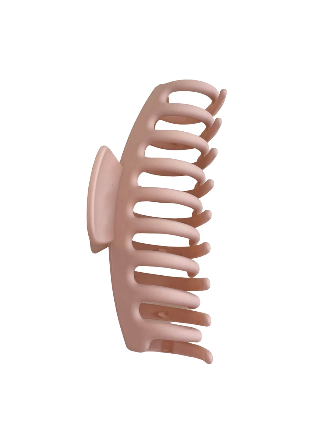 Mitylene Hair Claw Clip in Pale Pink