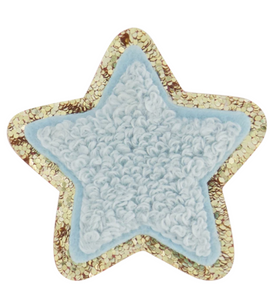 Stoney Clover Varsity Glitter Star Patch in Sky
