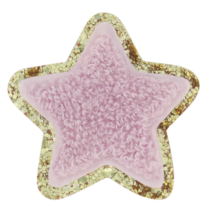 Stoney Clover Varsity Glitter Star Patch in Bubblegum – mitylene