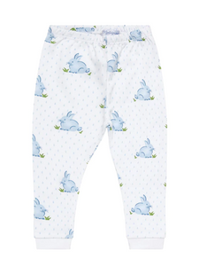 Nella Pima Blue Bunny Baby Pajamas