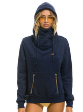 Aviator Nation Ninja Pullover Hoodie in Navy