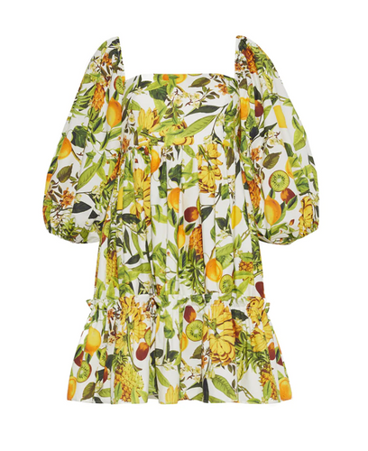 CaraCara Sip Sip Dress in Banana Multi