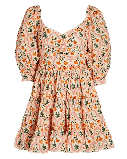 Agua Bendita Guanabana Sabanero Atardecer Dress in Multicolor