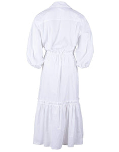 CaraCara Hutton Dress in White