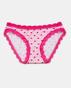Victoria's Secret Love Pink Printed Luxurious Panty