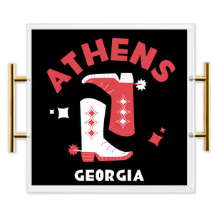 Large Athens Kickoff Tray